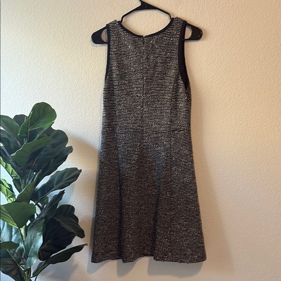 J. Crew 6 Black and White wool blend Sleeveless Dress - Picture 5 of 6